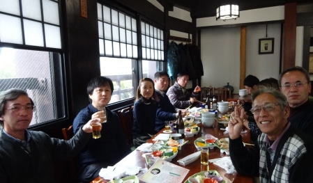 前野段ボール 新年会